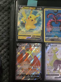 Pokemon TCG 2021-2023 Various Promo V Holo Cards Lot Of 7 - Pikachu, Charizard - Image 2