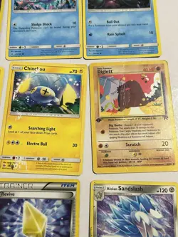 Damaged Pokemon Card Lot Mostly Vintage - Image 5