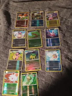 2009 Lot Of 11 Reverse Holo Pokemon Cards All Uncommon Black Diamond Symbol 7 - Image 1