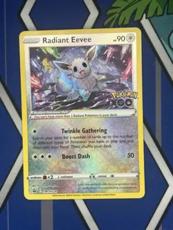 Radiant Eevee SWSH230 SWSH: Sword & Shield Promo Cards Holo - Image 1