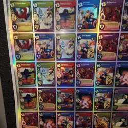 2012 Marvel Super Hero Squad TCG Cards UNCUT SHEET - Image 3