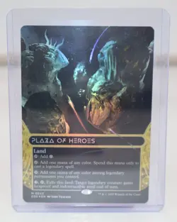 Plaza of Heroes (0033) (Borderless) M Edge of Eternities: Stellar Sights 33 FOIL - Image 1