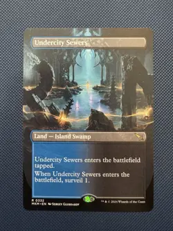 MTG Undercity Sewers (Borderless) - Murders at Karlov Manor (MKM) NM - Image 1