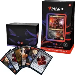 Magic: The Gathering Starter Commander Deck - Chaos Incarnate (Black-Red) - Image 1