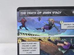 Magic The Gathering - Spiderman - The Death of Gwen Stacy Foil - SPM 0219 - NM - Image 3