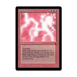 WOTC MtG The Dark Ball Lightning (R) NM - Image 1