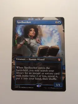 Spellseeker (Borderless) Commander Masters Regular - Image 1