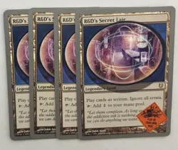 MTG 4X UNHINGED R&D'S SECRET LAIR NM MAGIC THE GATHERING RARE ARTIFACT - Image 2