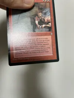 MTG 4X ICE AGE GAME OF CHAOS MAGIC THE GATHERING RARE ENCHANTMENT RED ENGLISH - Image 3