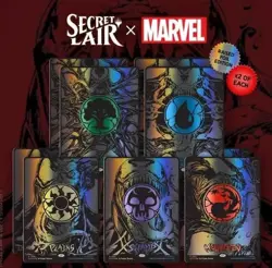 MTG Secret Lair x Marvel's Spider-Man: Mana Symbiote Raised Foil Edition - Image 3