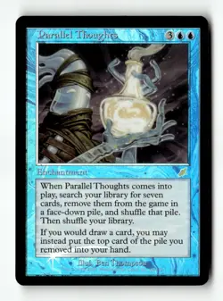 MTG | Parallel Thoughts | Scourge | Foil | Moderately Played | English - Image 1