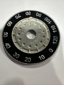 MTG SCRYE REAPER LIFE COUNTER SPINNER RED AND BLACK 1995 - Image 4