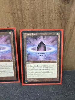 Lotus Petal (x4) - Good Condition - Magic the Gathering - Tempest - Image 2