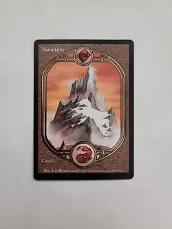 MTG Magic the Gathering Mountain Unglued Regular LP UGL - Image 4