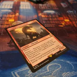 Flaming Tyrannosaurus - Universes Beyond: Doctor Who (WHO) NM MTG - Image 2