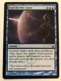 MTG Mirrodin Besieged Fuel for the Cause 25/155 NM - Image 1