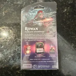 MTG Magic The Gathering ROWAN Fearless Sparkmage Planeswaker Deck - New - Image 2