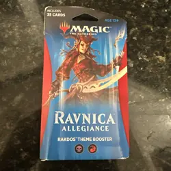 Magic the Gathering Ravnica Allegiance (Rakdos) Theme Booster Pack New sealed - Image 1