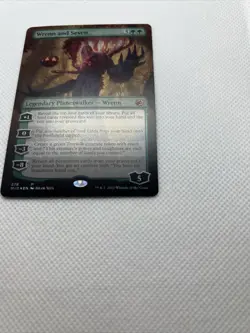1x Wrenn and Seven - Foil - Borderless Innistrad Midnight Hunt - Image 3