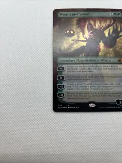 1x Wrenn and Seven - Foil - Borderless Innistrad Midnight Hunt - Image 4