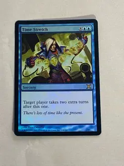 MTG FOIL Time Stretch 10th Edition Magic the Gathering - Image 1