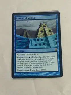 MTG FOIL Ancestral Vision Time Spiral Magic the Gathering - Image 1