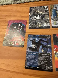 MTG Magic the Gathering Spider - Man Lot Of 12 Borderless including Reanimate!! - Image 3