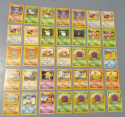 POKEMON 1999 JUNGLE SET 36 CARDS COMPLETE YOUR SET LOT - Image 1