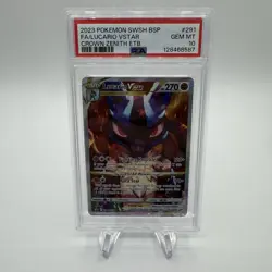2023 Pokemon Lucario VSTAR SWSH291 Crown Zenith Promo PSA 10 GEM MINT - Image 1