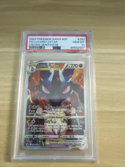 Pokemon TCG Lucario VSTAR SWSH291 Sword & Shield Promo Card PSA 10 - Image 1
