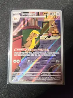 Gumshoos 153/132 Full Art Holo Illustration Rare Mega Evolution Pokemon 2025 NM+ - Image 1