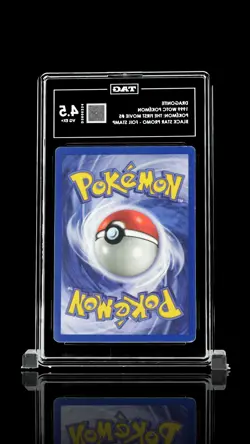 Dragonite 1999 WOTC Pokemon The First Movie #5 Black Star Promo TAG 4.5 WB Stamp - Image 5