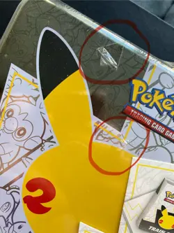 Pokemon Celebrations 25th Anniversary Collectors Chest Lunch Box Tin Sealed - Image 5