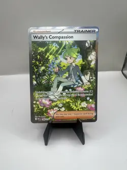Pokemon WALLY'S COMPASSION 186/132 - Mega Evolution - SPECIAL ILLUSTRATION RARE - Image 1