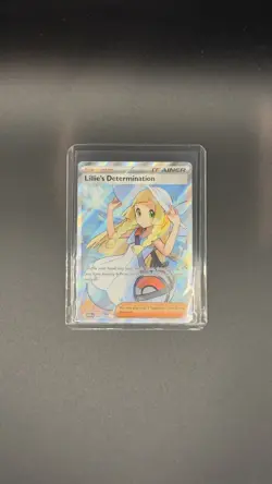 Pokemon Mega Evolution Lillie’s Determination Full Art 169/132 - In Hand - Image 1