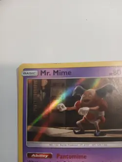 Pokemon TCG Mr. Mime Detective Pikachu 11/18 Holo Rare - Image 2