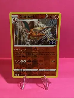 Charizard 010/078 Pokemon GO Reverse Holo - Image 1