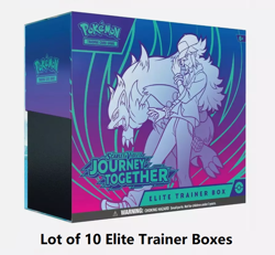 LOTs of 5 or 10 - Pokemon TCG Journey Together New ETB BB 3pk In Stock - Image 5
