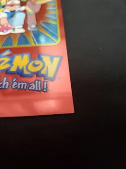2000 topps Animation Tin Topper Box Ash Pikachu jumbo tv pokemon #2 Chrome D431 - Image 4