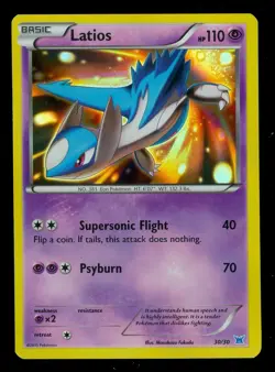 Pokemon LATIOS 30/30 - RARE TRAINER KIT HOLO PROMO - NEAR MINT/MINT - Image 1