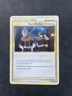 Pokemon TCG Team Rocket's Trickery Undaunted 78/90 Regular - Image 1