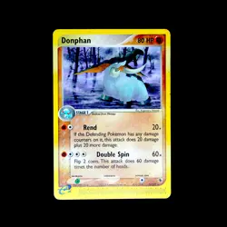2003 Pokemon - Donphan 17/109 EX Ruby & Sapphire Non-Holo Rare Vintage LP - Image 1