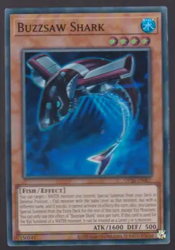 Buzzsaw Shark Super Rare OTS Tournament Pack 26 OP26-EN007 Yugioh - Image 1