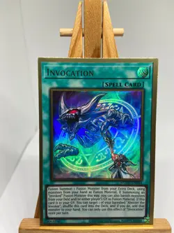 Invocation - Premium Gold Rare MGED-EN044 - NM - YuGiOh - Image 1