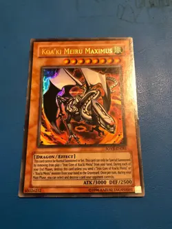 YUGIOH Ultra Rare Koa'Ki Meiru Maximus SOVR-EN081 - Image 1