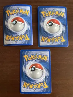 Pokemon Mid Era Holo 3 Card Lot - Stamped - DMG - Image 2