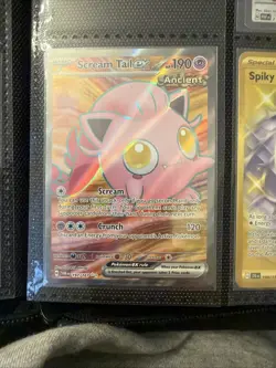 Pokemon TCG Scream Tail EX Scarlet & Violet Twilight Masquerade Card 197/167 - Image 1