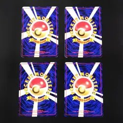 4Set Misty's Tears Anger Match Hanada City Gym Old Back MP Japanese Pokemon Card - Image 5