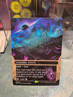 R 0013 Echoing Deeps Rare Stellar Sights Edge of Eternities MTG Card Borderless - Image 1