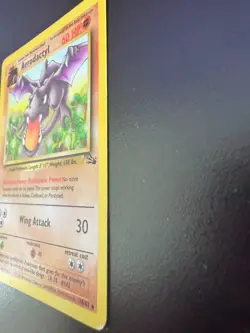 Aerodactyl #16 Fossil Set Vintage Pokemon Card LP Ken Sugimori - Image 4